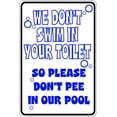 thumbnail image 1 of Living Room Art We Don't Swim Boys Bed Room 9 X18", 1 of 1