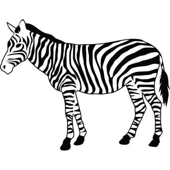 Living Room Art Zebra Animal Kids Bed Room ...