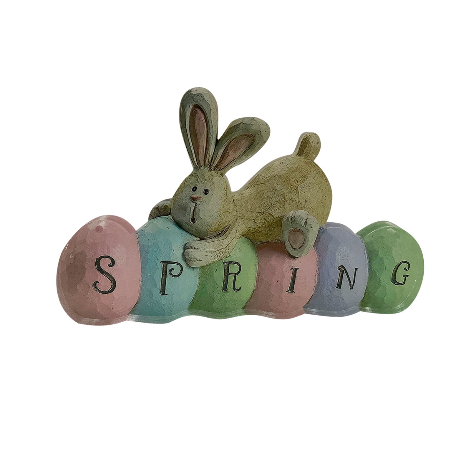 Living Room Bedroom Acrylic Easter Centerpiece Easter Bunny Tabletop