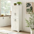 thumbnail image 1 of Living Room Cabinets 68"high living room sideboard, multi-functional combination TV cabinet sideboard, large capacity storage cabinet, can be used in living room, bedroom,office area, white, 23.7''L, 1 of 9