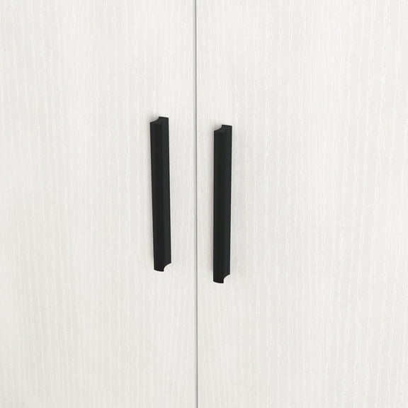 Living Room Cabinets Shoe Cabinet, 4-Tier Shoe Rack Organizer with 1 Drawer, Freestanding Wooden Shoe Storage Cabinet with 2 White Door & Adjustable Shelves for Entryway Hallway,Wooden Cabinets