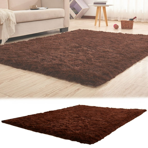 Living Room Carpet, Bedroom Bedside Coffee Table Carpet Polyester Carpet Color:Grey Material:Polyester-Cotton Blend