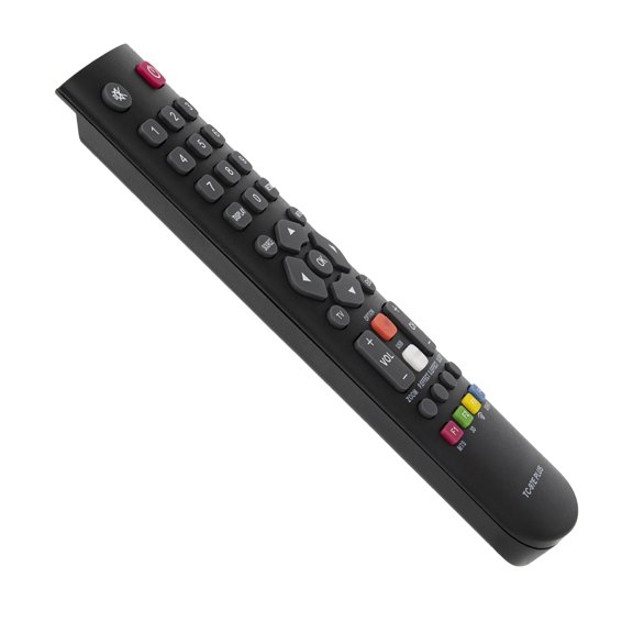 Living Room Controller Replacement With Direction Pad, Number Entry Keys, Highlighted Common Buttons, Easy Hold Black Remote Body for Shared Spaces