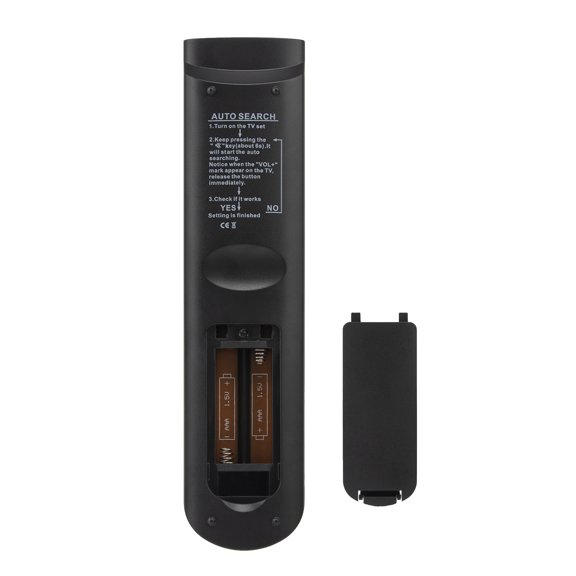 Living Room Controller Replacement With Direction Pad, Number Entry Keys, Highlighted Common Buttons, Easy Hold Black Remote Body for Shared Spaces