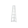 thumbnail image 1 of Living Room Display Shelves Bookshelf, Bookcase, Etagere, Corner, 5 Tier, 72"h, Office, Bedroom, White Laminate, Contemporary, Modern,Living Room Shelving Units, 1 of 6