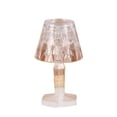 thumbnail image 1 of Living Room Lamps Crystal Table Lamp with Transparent Soft Eye Design for Bedroom or Living Room Ambient Lighting 12 cm H, 1 of 7