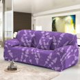 thumbnail image 1 of Living Room Lavender Printed Stretch Slipcovers Elastic Sofa Cover Anti-dirty 1/2/3/4 Seater Couch Covers, 1 of 5