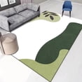 thumbnail image 1 of Living Room Light Luxury Carpets Simple Green Abstract Carpet Bedroom rative Rug Hall Sofa Chair Are, 1 of 5