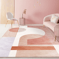 thumbnail image 1 of Living Room Modern Large Carpet Simplicity Geometric Carpets Cute Bedroom Soft ration Rug Non-slip C, 1 of 5