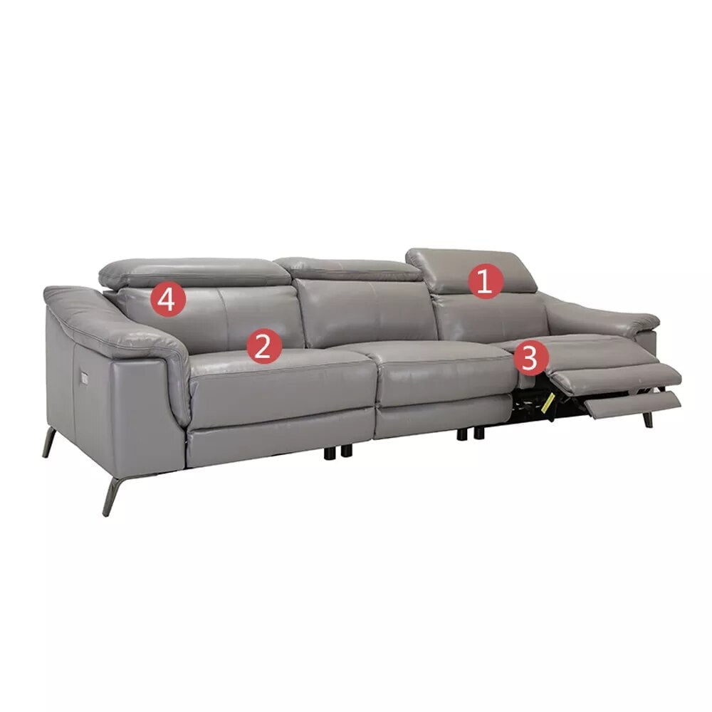 Living Room Sofa set 3 seater sofa recliner electrical couch genuine