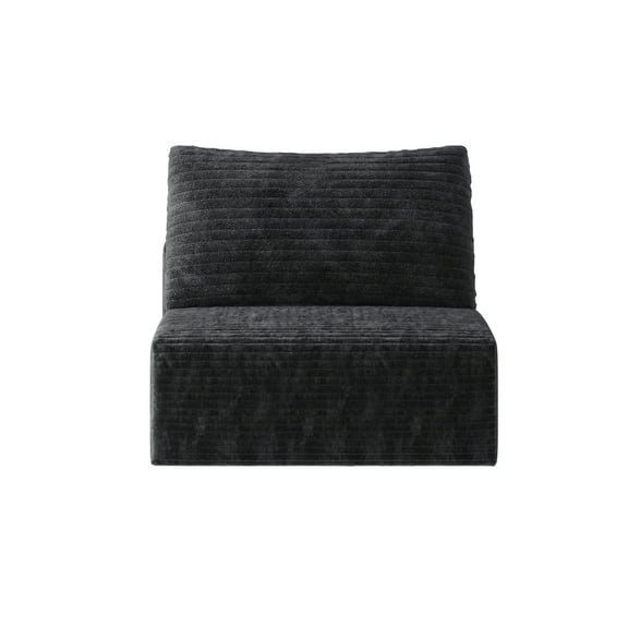 Living Room Sofas, Y119-1S-BLACK single seater, Antique Black Comfortable Sofas,Foam Modern Sofas, Furniture, Primary Living Space, Sofas Y119-1S-BLACK single seater