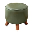 thumbnail image 1 of Living Room Stool Small Footstool Solid Wood Stackable Design for Entryway Living Room Multi-Purpose Area Extra Seating Durable, 1 of 7