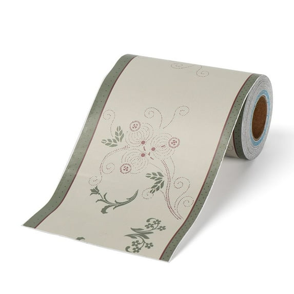 Living Room Vinyl Decals Waterproof Self-adhesive Wall Border Stickers Skirting Line Waist Line Wallpaper Baseboard 4