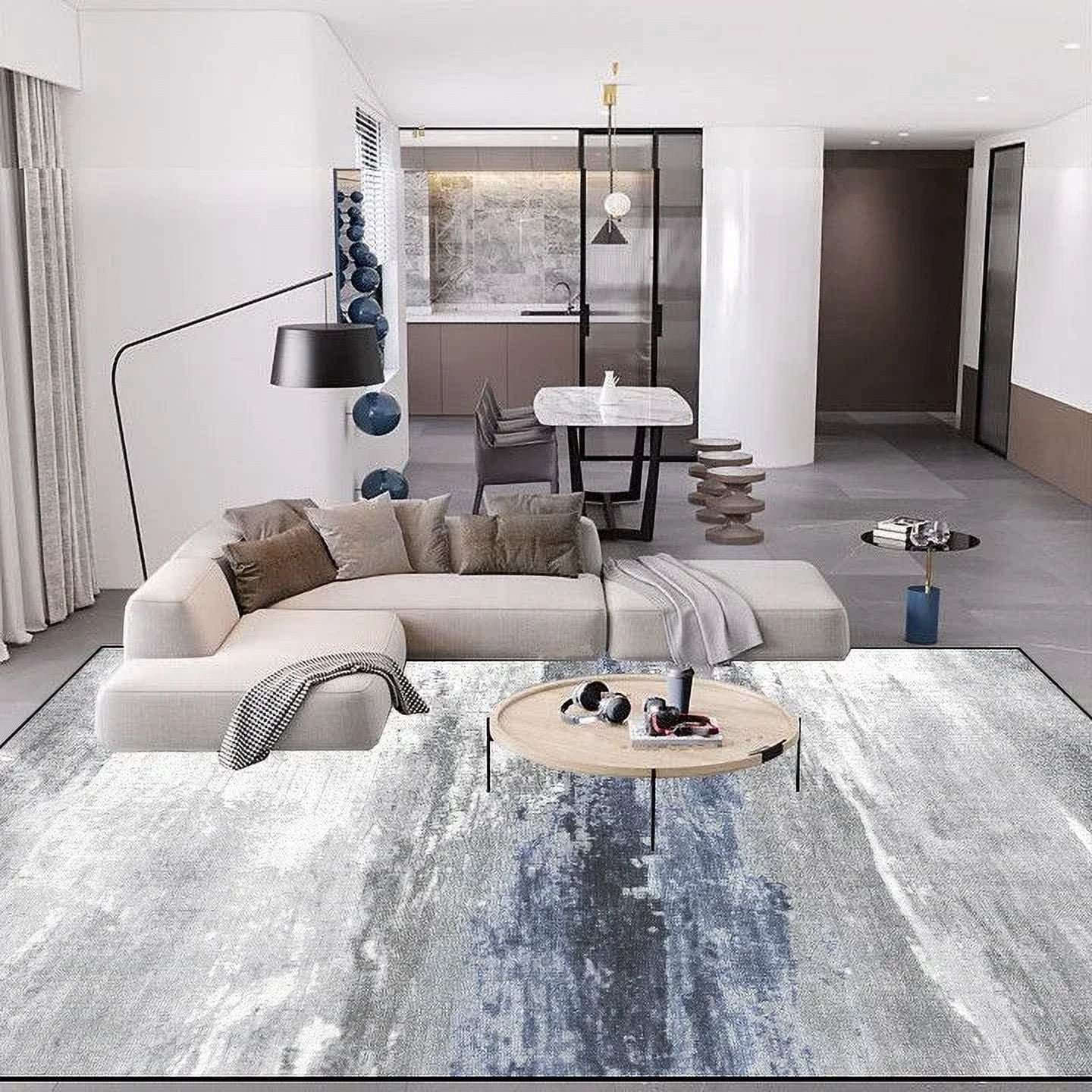 Living Room ration Abstract Carpets Modern Home Light Luxury Carpet