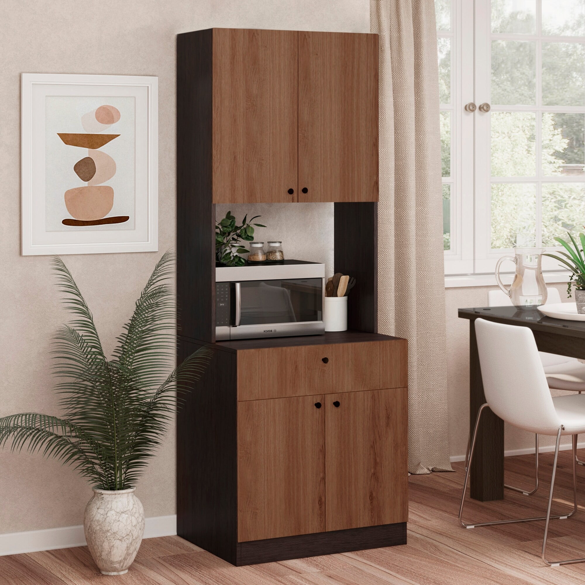 Living Skog 71'' Pantry Kitchen Storage with Storage Shelves