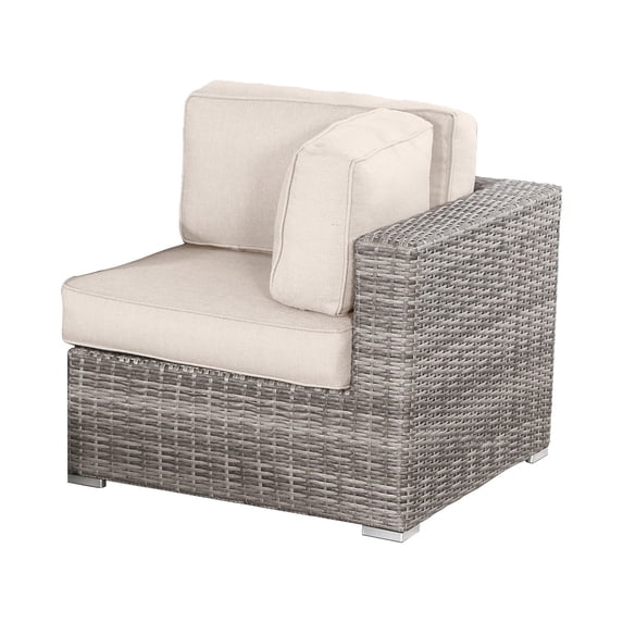 Living Source International 10-Piece Sectional Set in Espresso