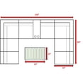 thumbnail image 1 of Living Source International 10-Piece Wicker / Rattan Sectional Set in Espresso, 1 of 5