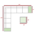 thumbnail image 1 of Living Source International 10-Piece Wicker Sectional Set plus Cushions in Gray, 1 of 3