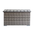 thumbnail image 1 of Living Source International 12-Piece Wicker / Rattan Sectional Set in Gray, 1 of 5