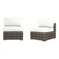 thumbnail image 1 of Living Source International 2-Piece Wicker Seating Group with Cushions in Gray, 1 of 2