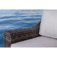 thumbnail image 1 of Living Source International 4 Person Seating Group in Espresso/Gray, 1 of 5
