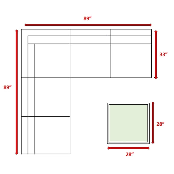 Living Source International 4-Person Wicker / Rattan Seating Group in Brown/Navy