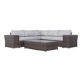 thumbnail image 1 of Living Source International 8-Piece Sectional Set with  Cushions - Gray, 1 of 3