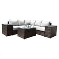 thumbnail image 1 of Living Source International 8-piece Sectional Set with Ultrasoft Cushions - Gray, 1 of 3