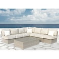 thumbnail image 1 of Living Source International Chelsea Wicker 8 Piece Patio Sofa Conversation Set, 1 of 2