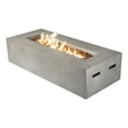 thumbnail image 1 of Living Source International Concrete Propane Fire Pit Table - Concrete Gray, 1 of 2