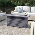 thumbnail image 1 of Living Source International LSI Steel Propane/Natural Gas Fire Pit Table Grey, 1 of 5