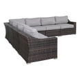 thumbnail image 1 of Living Source International Rattan Wicker 6 - Person Seating Group with Cushions, 1 of 8