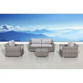 thumbnail image 1 of Living Source International Wicker / Rattan 4 - Person Seating Group in Gray, 1 of 5