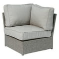 thumbnail image 1 of Living Source Intl 5-Piece Wicker / Rattan Sectional Seating Group in Espresso, 1 of 5