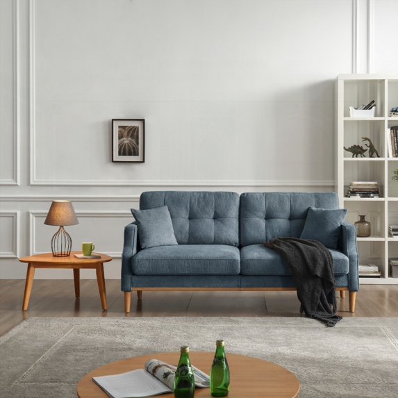 Living Space 3 Seater Sofa | Waterproof Fabric & USB Charge