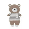 thumbnail image 1 of Living Textiles Huggable Knit Plush Brody Bear w/Rattle, 1 of 2