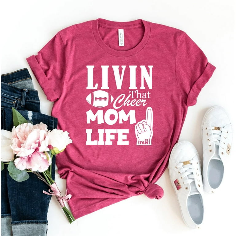 Cheerleading T-Shirt Cheerleader Tshirt Football Tee Gift Cheerleading T-Shirt Cheerleader Tshirt Football Tee Gift