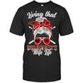 Living That Drummers Wife Life Drum Wife Of A Drummer Wife Drum T Shirt