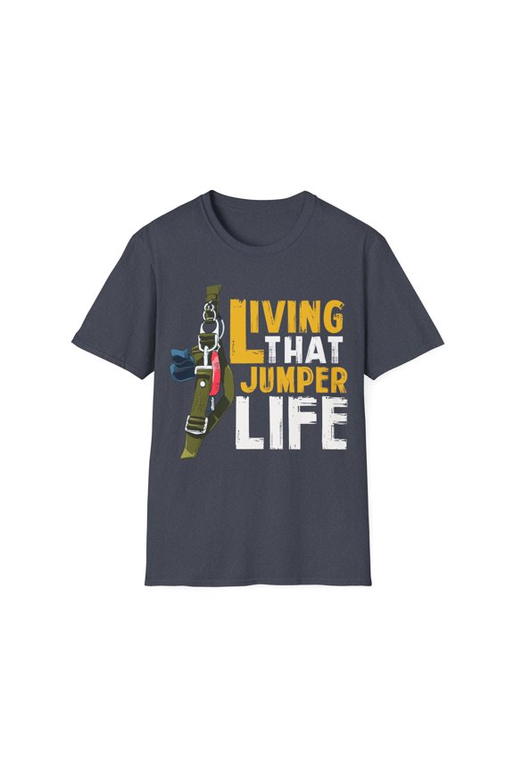 Living That Jumper Life Funny Novelty Unisex Softstyle T-Shirt