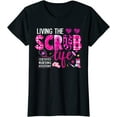 thumbnail image 1 of Living The Scrub Life Certified Nursing Assistant CNA Life T-Shirt, 1 of 3