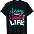 thumbnail image 1 of Living The Scrub Life Nurse T-Shirt, 1 of 4