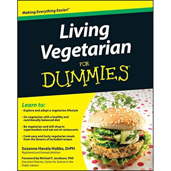 Pre-Owned Living Vegetarian for Dummies (Paperback) 0470523026 9780470523025