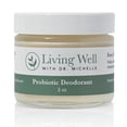 thumbnail image 1 of Living Well with Dr. Michelle Natural Probiotic Deodorant | Unscented for Men & Women | Aluminum-Free & Paraben-Free | Safe for Sensitive Skin, 1 of 8