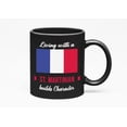 thumbnail image 1 of Living With A St. Martinian Builds Character., Black 11oz Ceramic Mug, 1 of 5