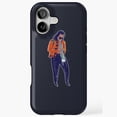 thumbnail image 1 of Living With Bso Miles Funky Illustration iPhone Case 17 to 11 Pro Max, 1 of 2