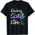 thumbnail image 1 of Living the Scrub Life Certified Nursing Assistant Cna Life T-Shirt, 1 of 4