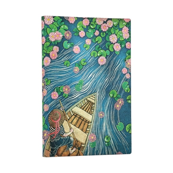 Living with Yuko Lotus River Mini Unlined Softcover Journal, 208pg, 80gsm by Paperblanks (Living with Yuko), (Hardcover)