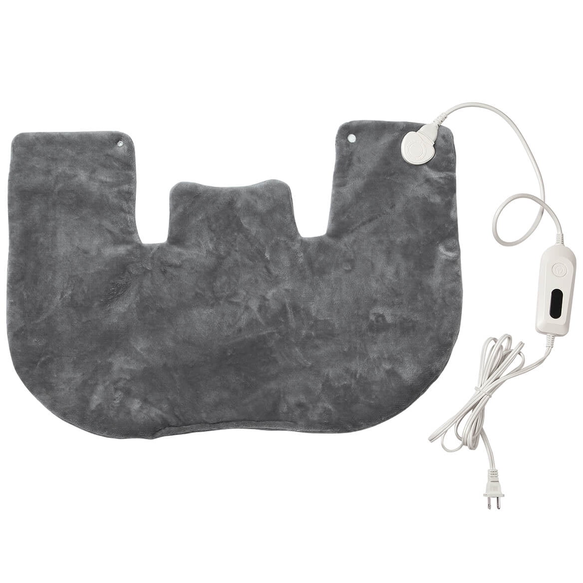 LivingSURETM Neck and Shoulder Heating Wrap, Neck and Shoulder Relief - Coral Fleece Exterior, Measures 18" Long x 25" Wide