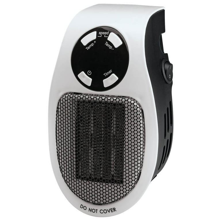 Plug-In Mini Heater Toasty Comfort Anywhere Simply Plug into