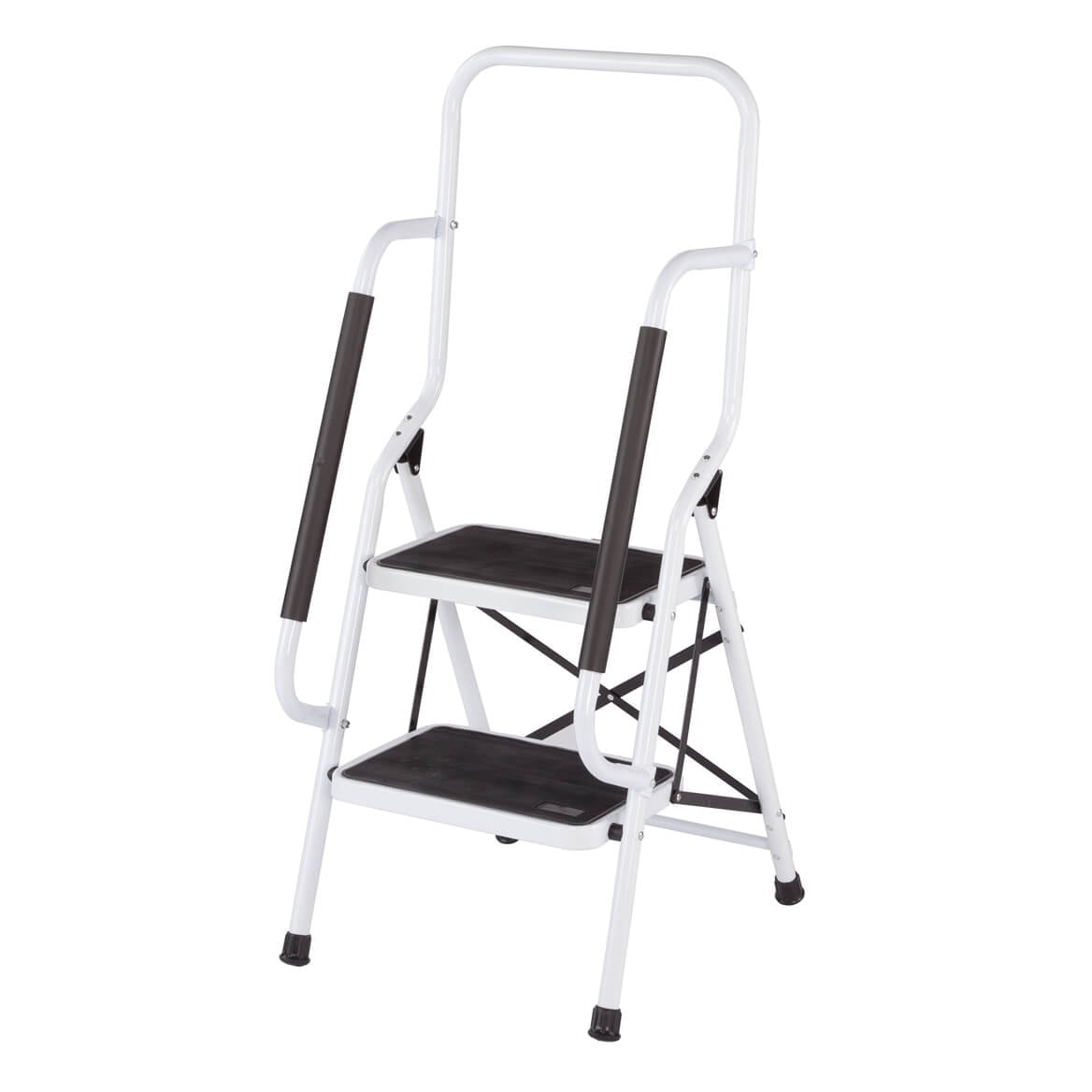 LivingSURETM Step Ladder with Handles XL Walmart